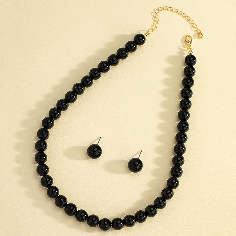 Sweet Cool Style Pearl Female Beaded Jewelry Set
