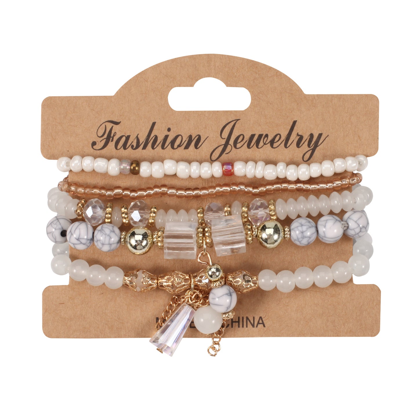 Fashion Creative Unique Bohemian Crystal Stretch Bracelets