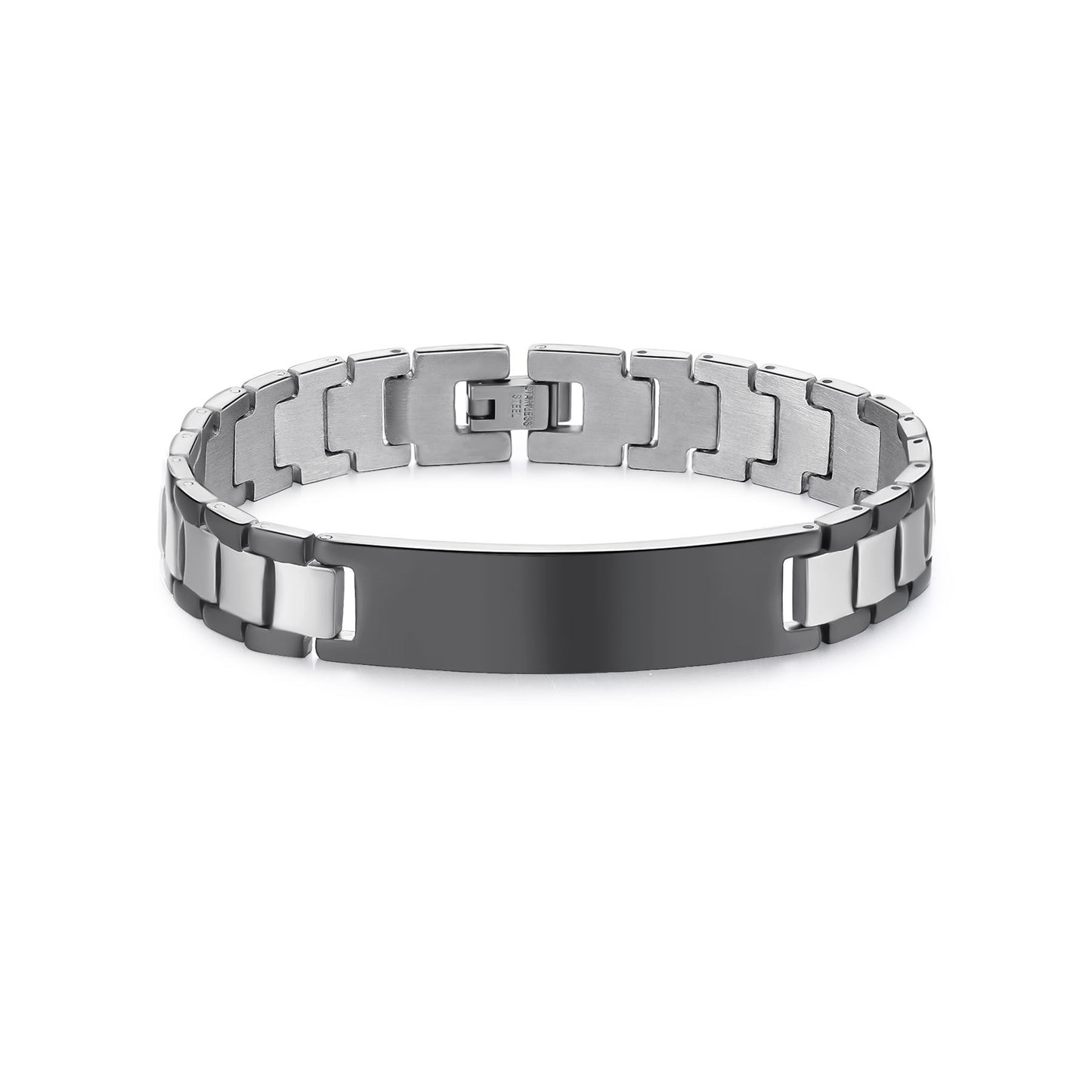 Strap Titanium Steel Personality Lettering Fashion Stainless Couple Watch Bracelet