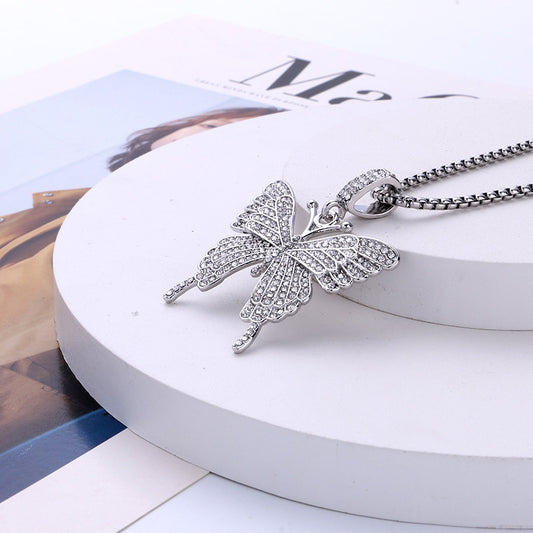 Butterfly Simple Graceful Cold Fashion Personality Necklaces