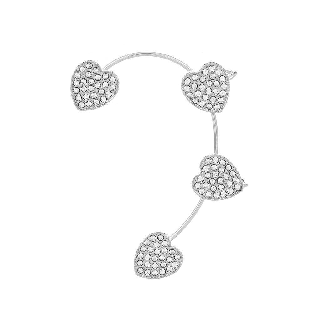 Women's Fairy Mori Style Diamond Butterfly Fashion Ear Clip