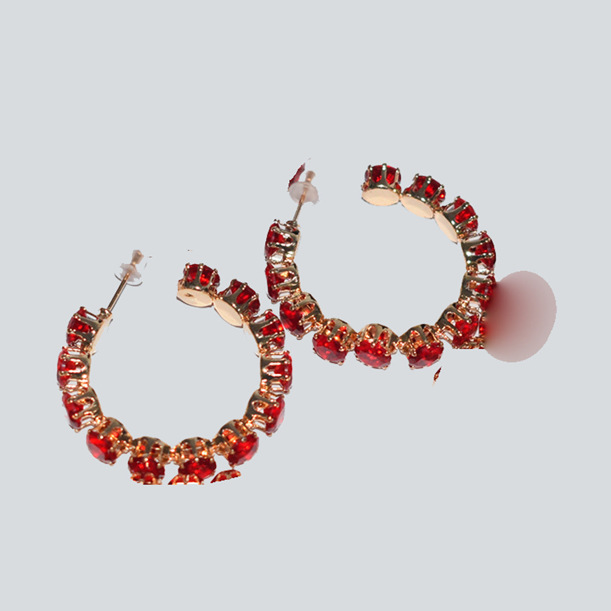 Women's Luxury Zircon Collar Ear Three-piece Horse Eye Fashion Jewelry Set
