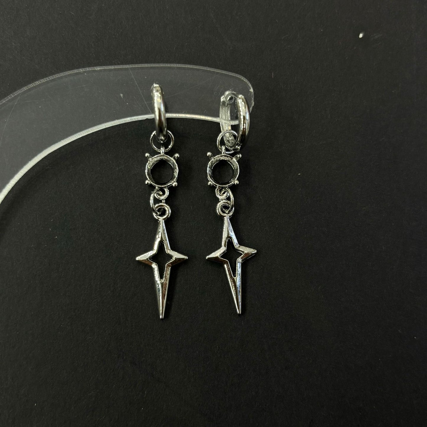 Glamorous Popular Round Bow Holder Pairs Earrings
