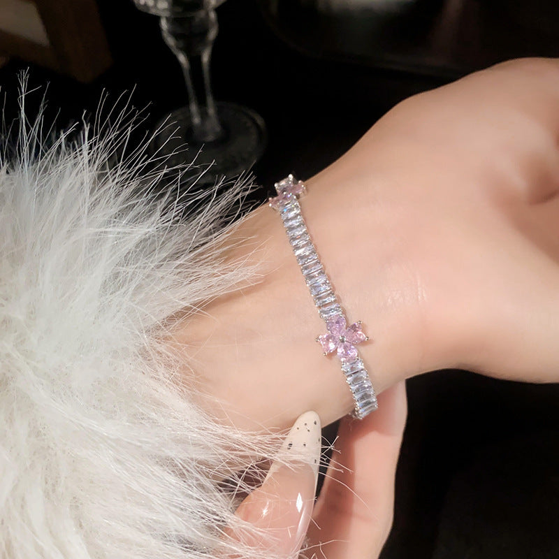Round Pull-out Retro Minority Elegant Light Luxury Bracelets