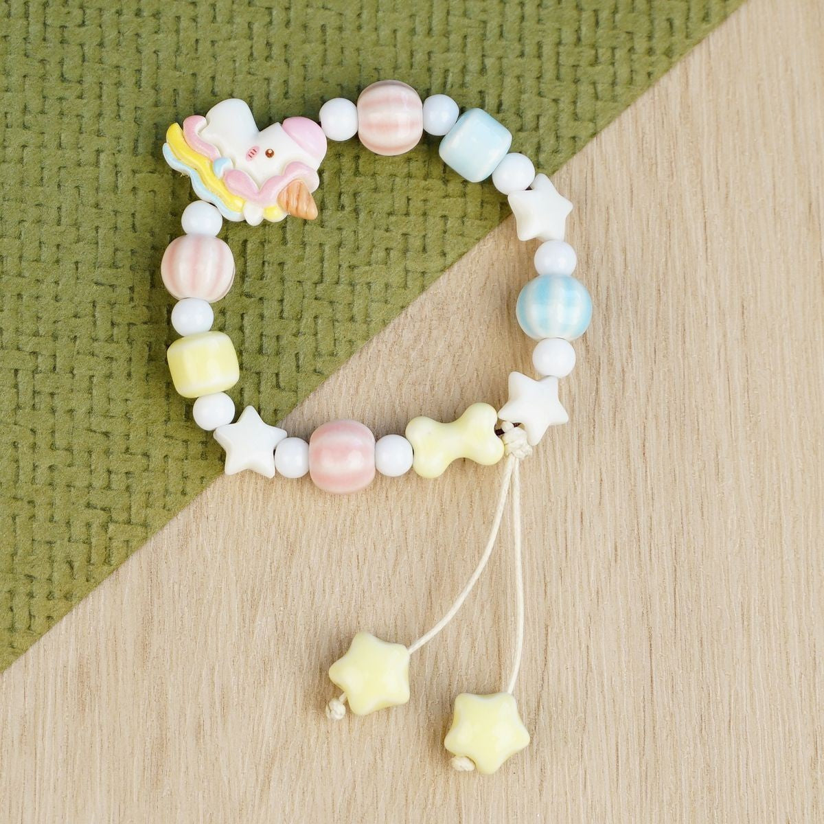 Ceramic National Style Gift Hand-woven Fresh Wild Chinese Bracelet