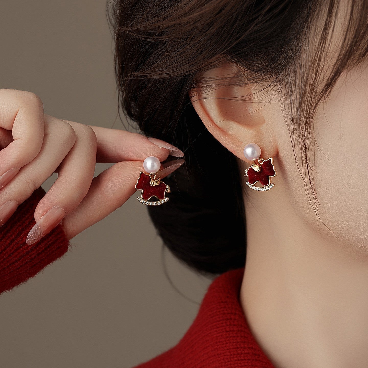 Luxury High Sense Delicate Niche Design Earrings