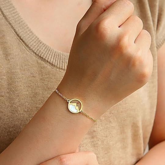 Women's & Men's Gold Vegetable Seed Stainless Steel Gold-plated Easter Gift Bracelet