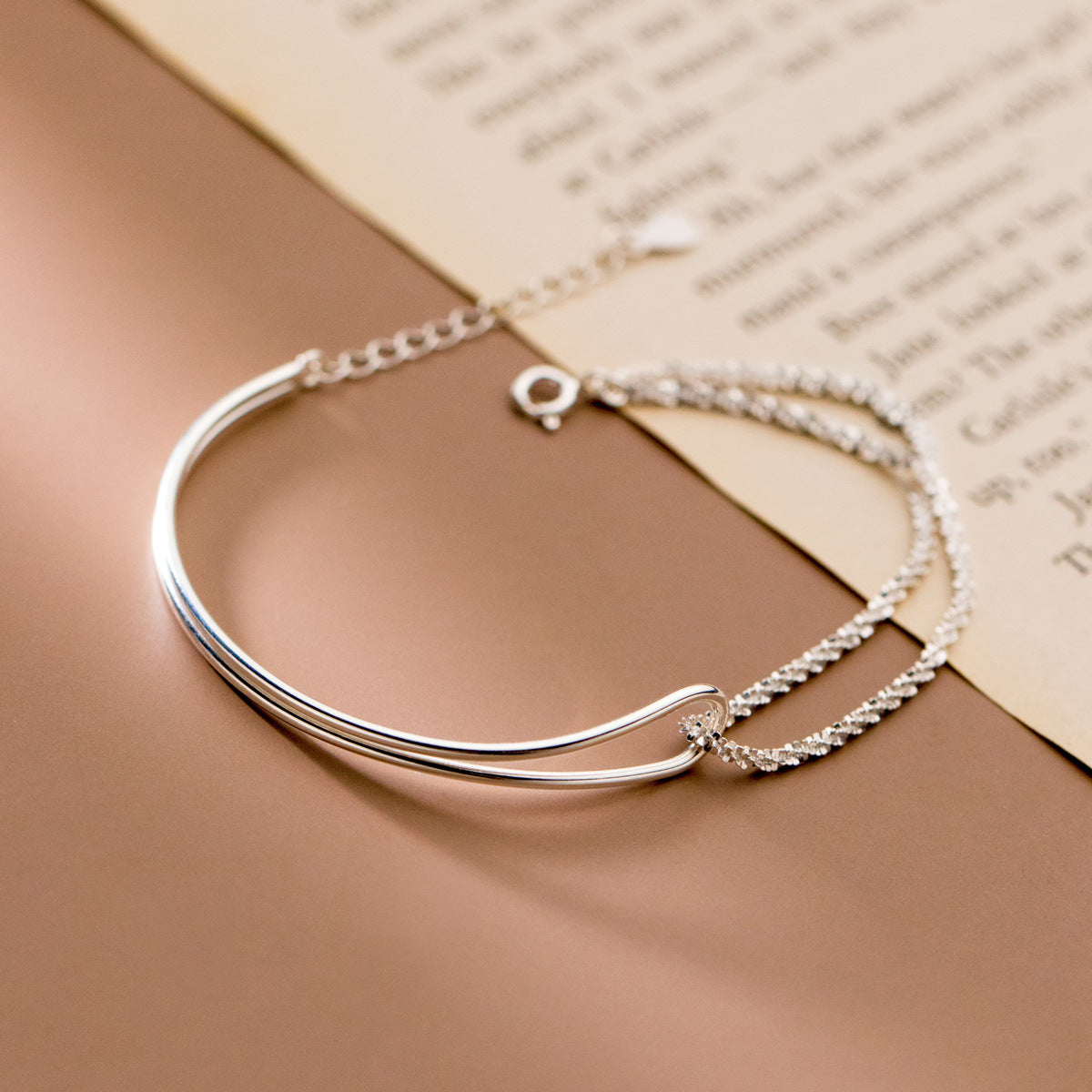 Women's Korean Style Elbow Starry Asymmetric Temperament Bracelets