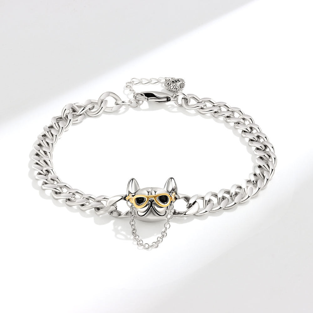 Live Vintage einzigartige Kette Sonnenbrille Spielzeug Hund Armbänder