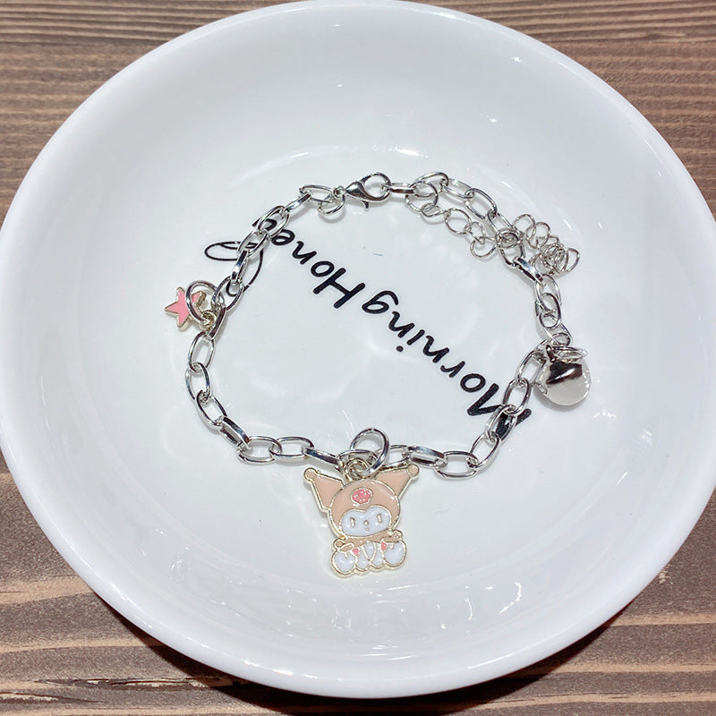 Bell Gift Cartoon Couple Stall Niche Bracelets