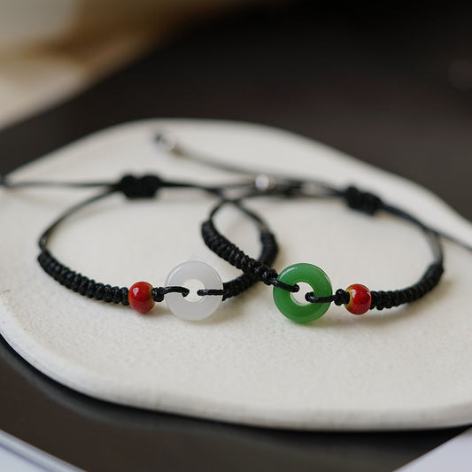 Paire de bracelets de niche et de couple pour femmes et hommes