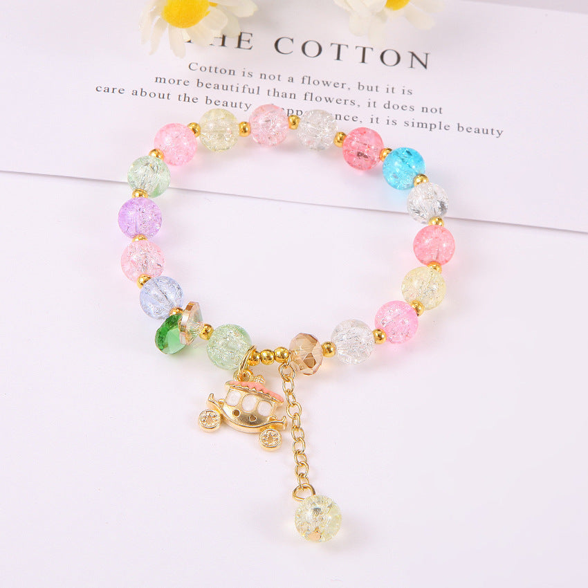 Bracelets Mori d'été simples et mignons pour enfants, Style féminin