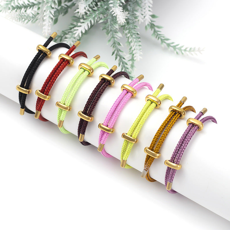 Wire Carrying Strap Couple Red Rope Transfer Beads Dragon Boat Bracelet