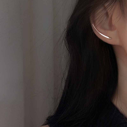 Trendy Korean Simple Retro Cold Wind Line One Rings