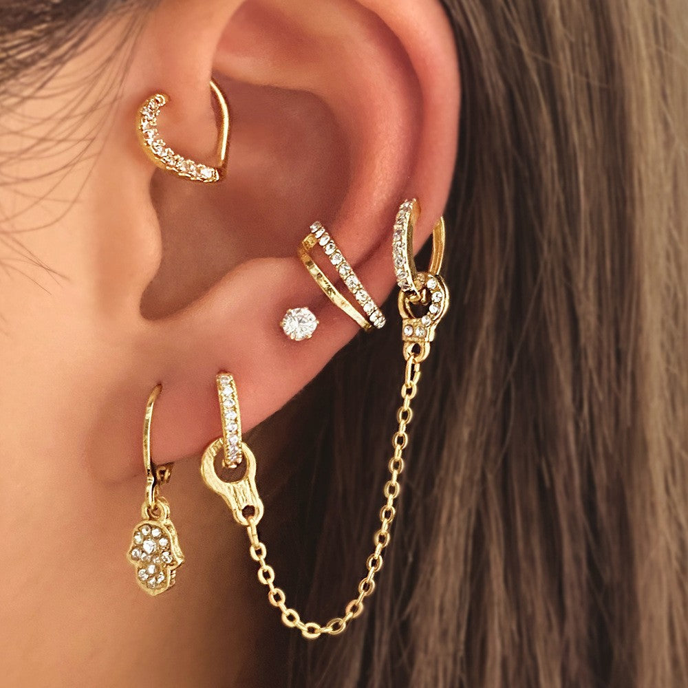 Women's & Men's Pearl Fake Cartilage Ear Clip