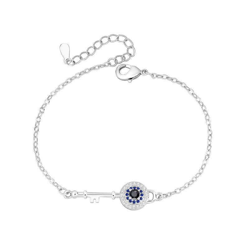 Light Luxury Wind Devil's Eye Key Bracelets