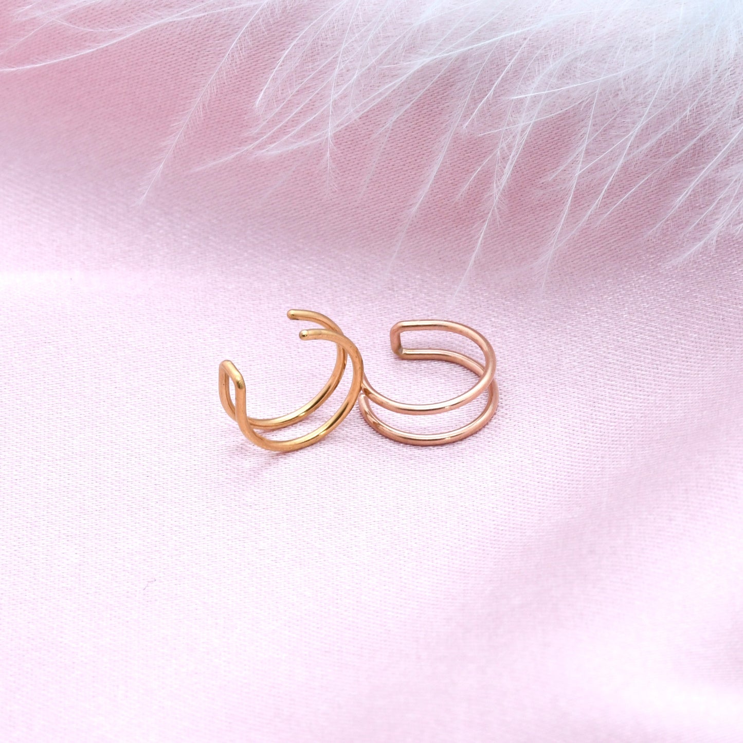 Men's Lip Clamp Shaped Trendy Unique Ear Clip