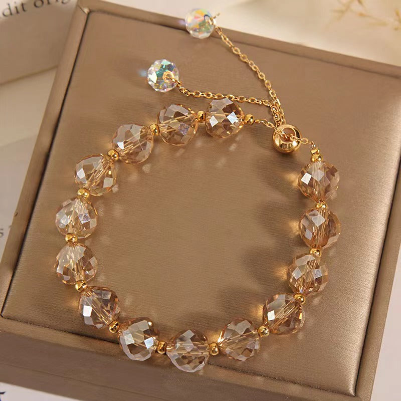 Grace Crystal Woven Female Design Personalized Bracelets