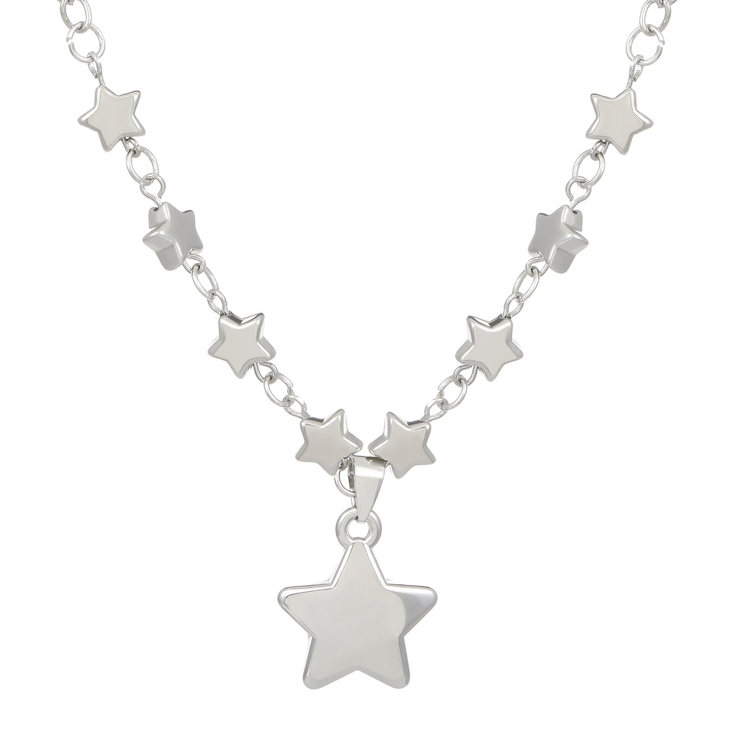 Five-pointed Star Creative Niche Design Chain Necklaces