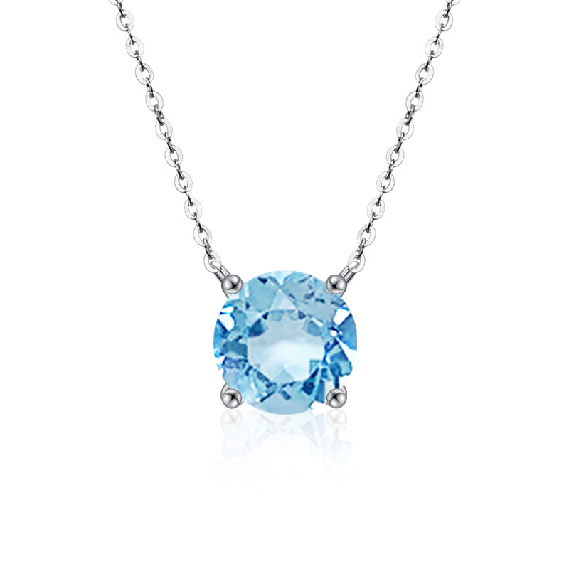 Women's Sterling Sier Simple Light Luxury Classic Clavicle Necklace