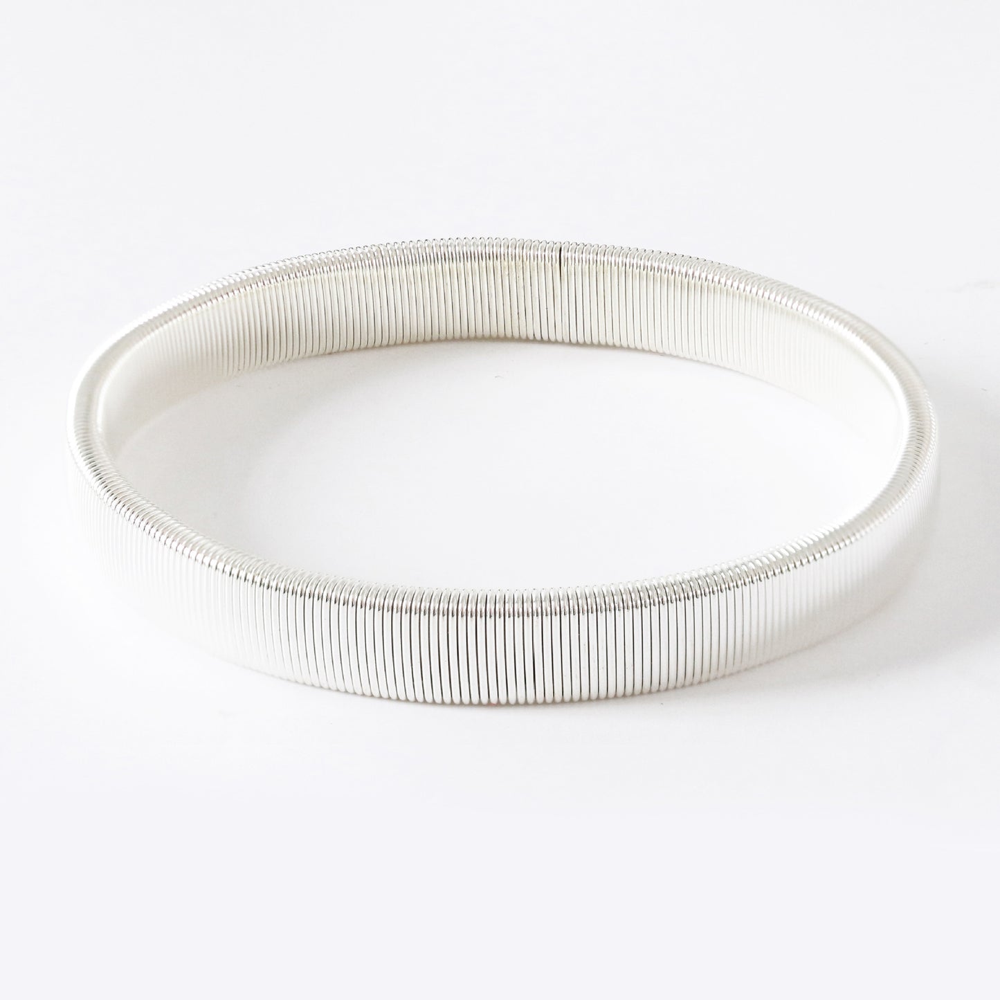 Men's Cocktail Armband Metal Spring Elastic Bangle Bracelets