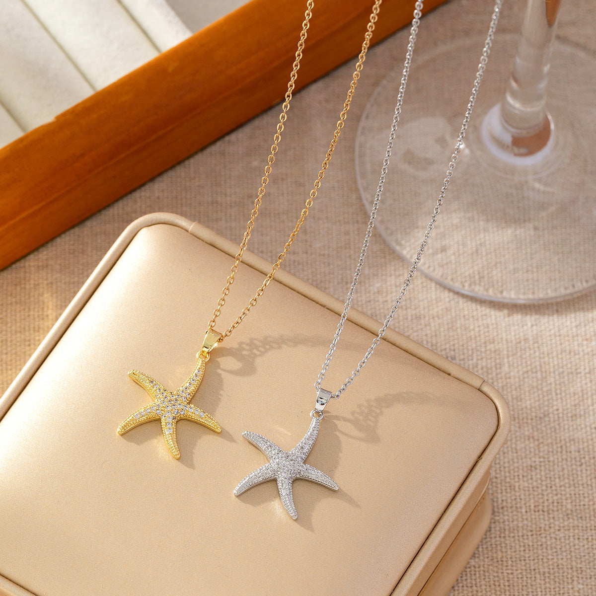 Bohemian Starfish Fashion Ocean Style Clavicle Necklace