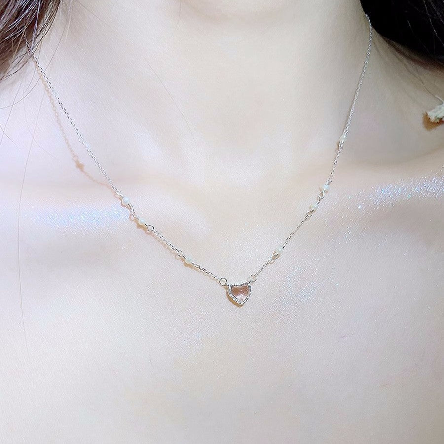Female Light Luxury Minority Advanced Design Sense Sweet Necklaces