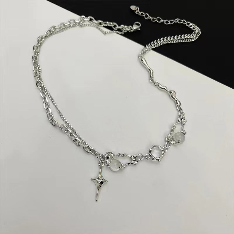 Light Star Female Sweet Cool Hot Necklaces