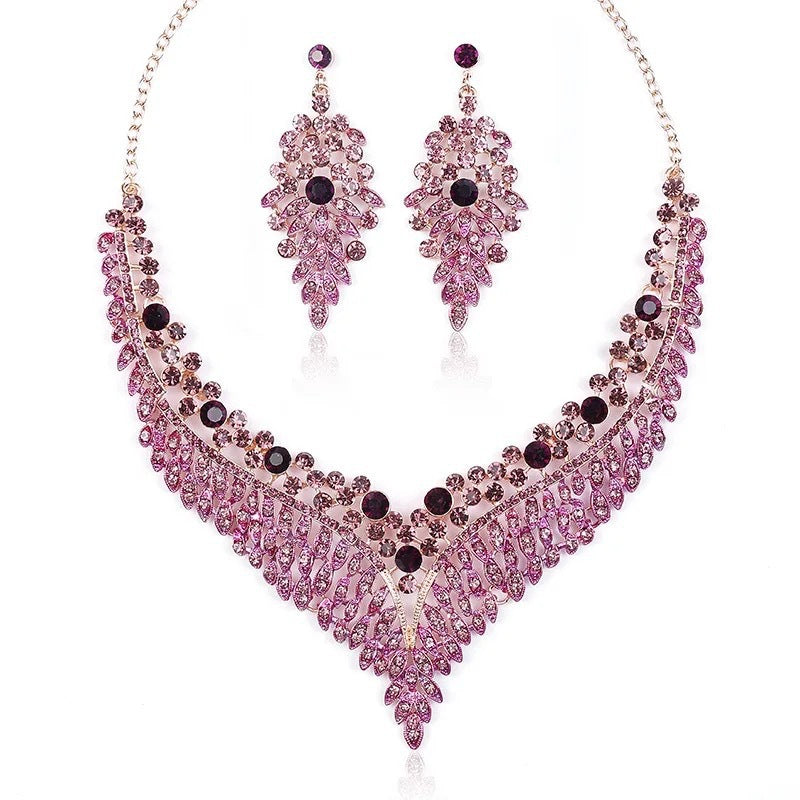 High Profile Retro Exquisite Design Banquet Dress Colorful Rings