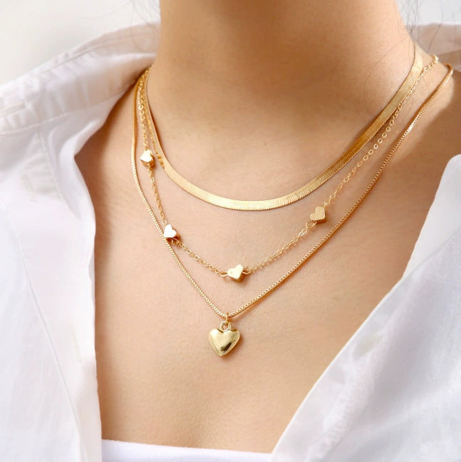 Women's Pearl Chain Light Luxury Temperament High Necklaces