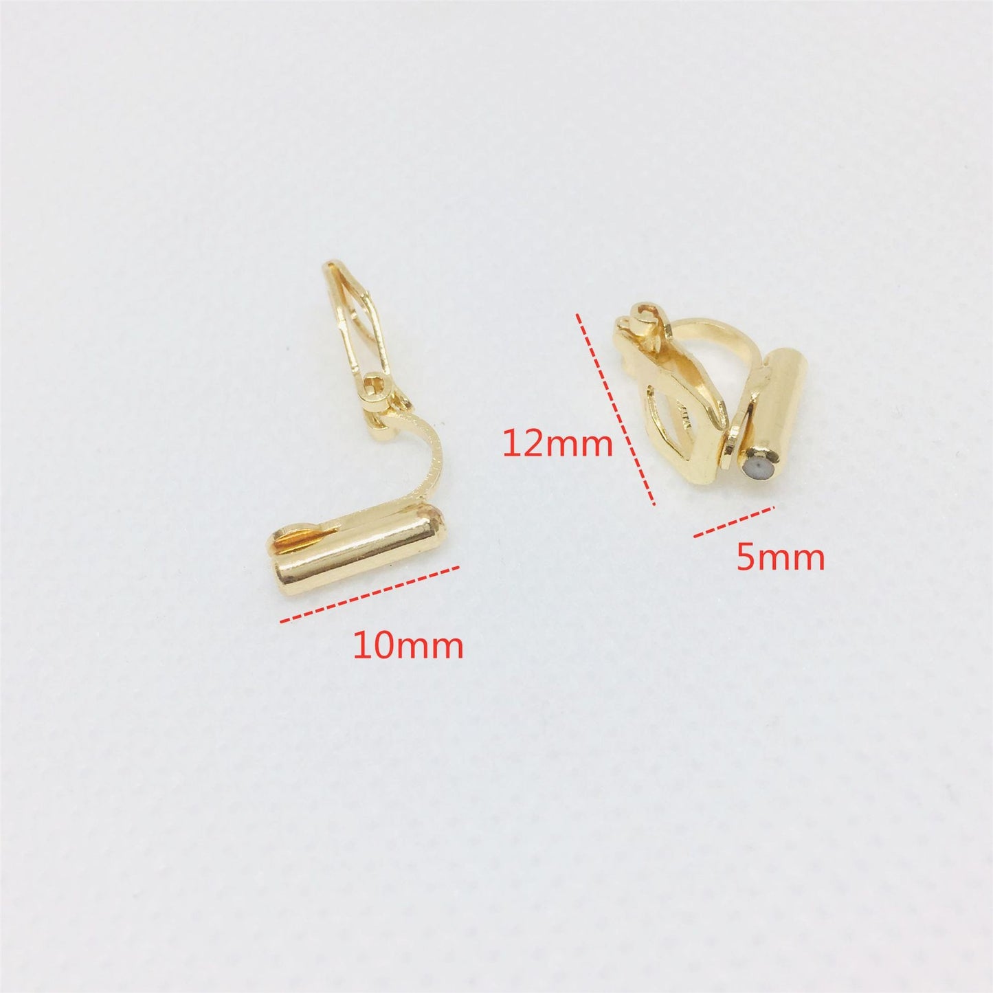 Color Retention Gilded Triangle Clips Converter Ear Clip