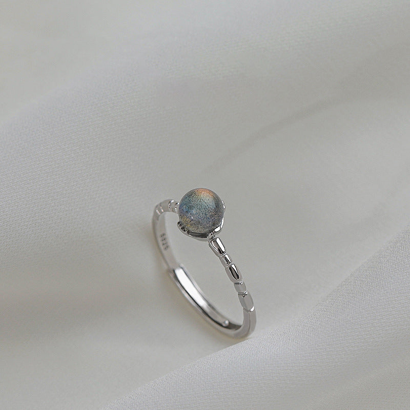 Female Opening Design Sense Niche Senior Simple Ring