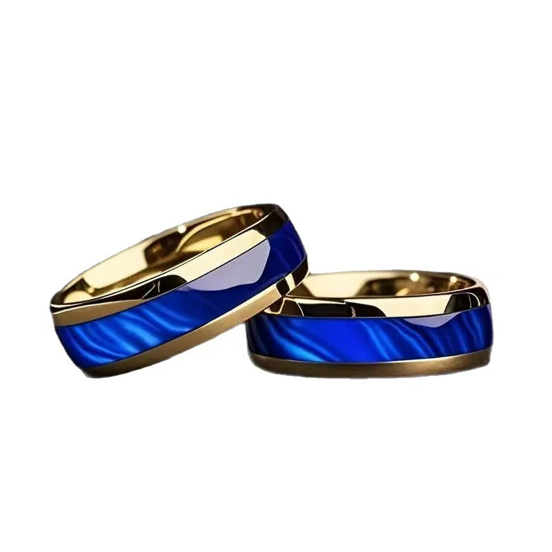 Men's Sticker Luxury Fashion Trend Elegant Splendid Rings