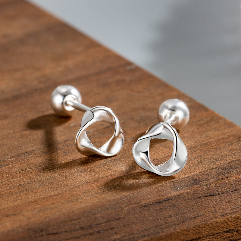 Briefs Screw For Fashion Simple Geometric Sleeping No Need To Stud Earrings