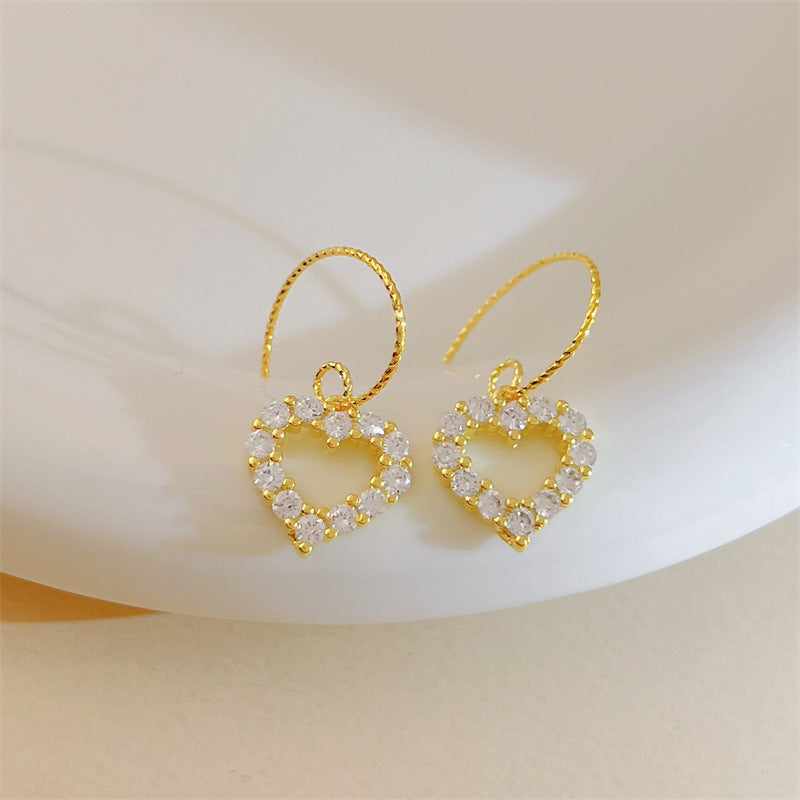 Trendy Niche Design Simple Cold Style High-grade Earrings