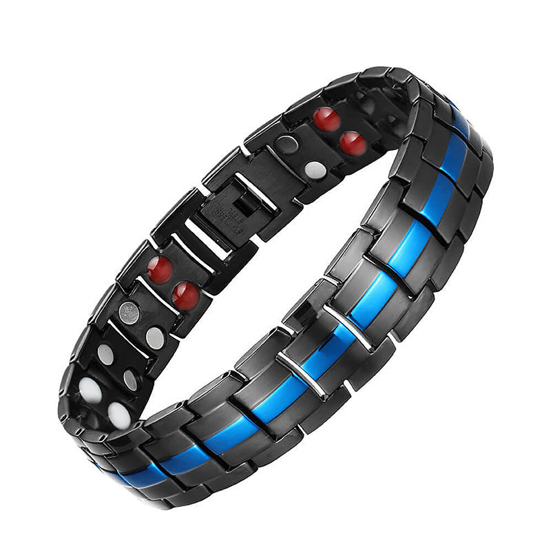 Men's Fashion Simple Back Of Turtle Magnetic Anion Bracelets