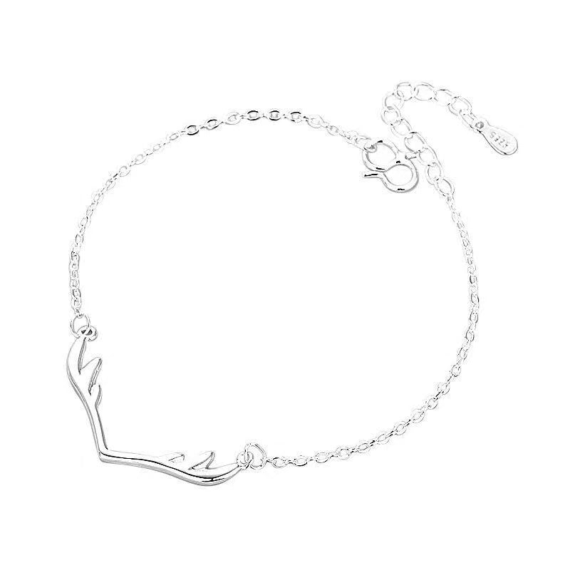 Style Fresh Minimalist Plated Cross Chain Bracelets