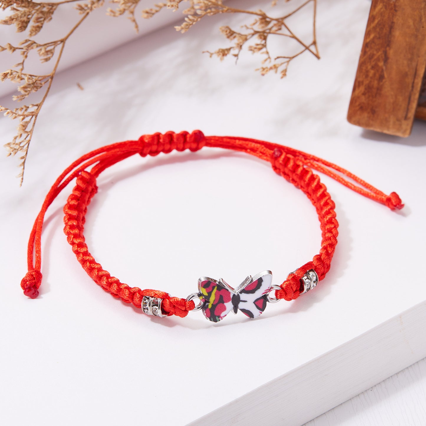 Personality Butterfly Flower Female Girlfriend Gifts Bracelets