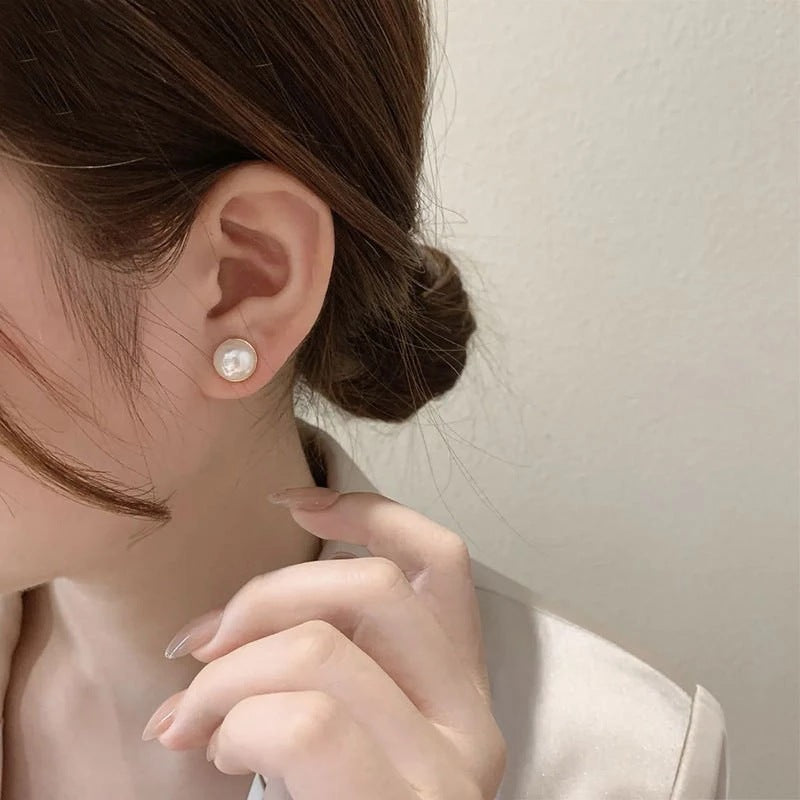 Magnetic Pearl Ear Clip Summer No Earrings