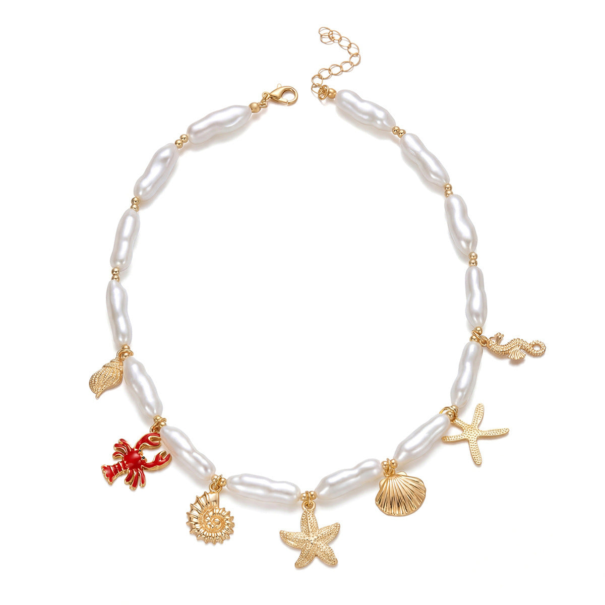 Conch Drop Oil Female Personal Leisure Necklace