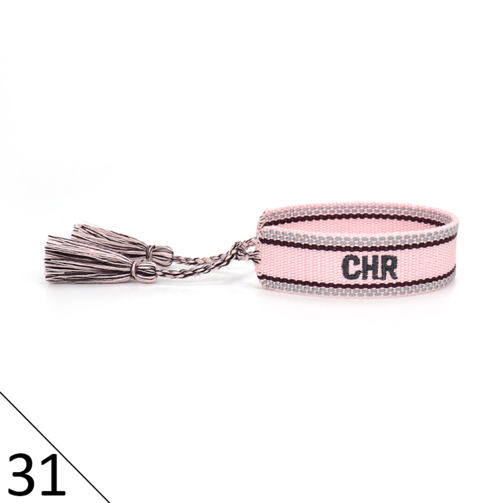 Hand Weaving Fashion Simple Wrist Strap Bracelets