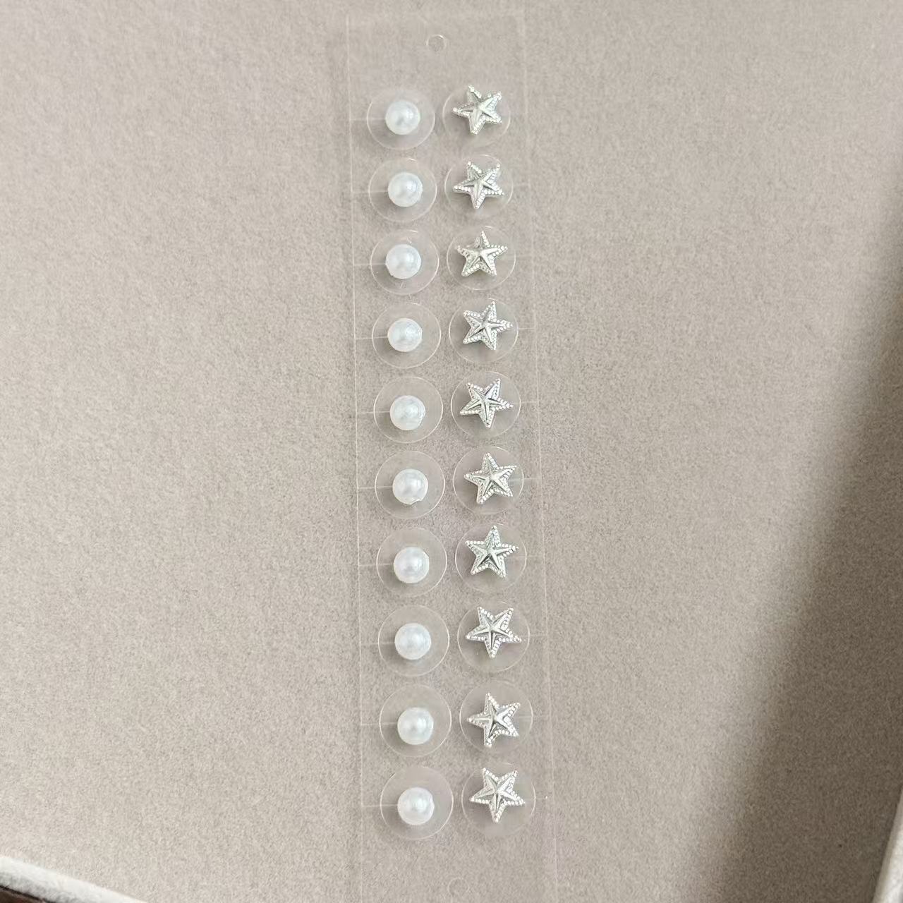 Transparent Crystal Auricular Point Sticker Beauty V-shaped Face Ear Clip