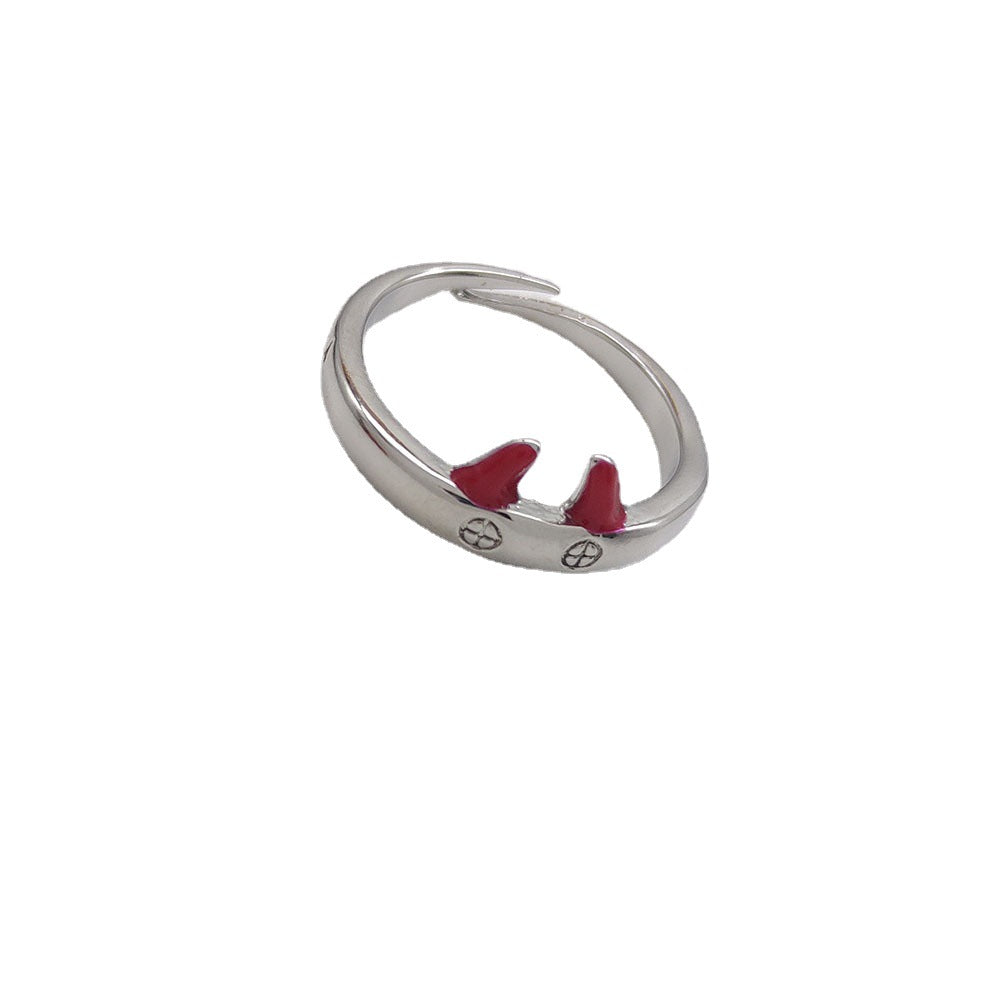 Saw Human Blood Devil Cat Friend Rings