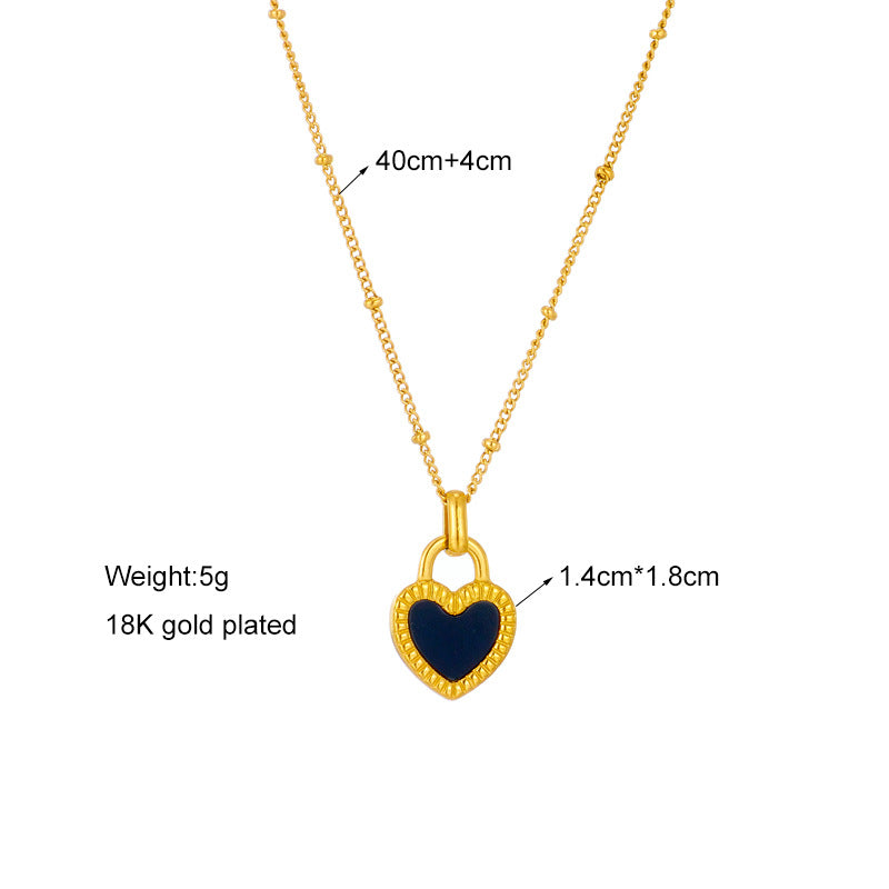 Fashion Simple Personality Love Temperament Clavicle Chain Rings