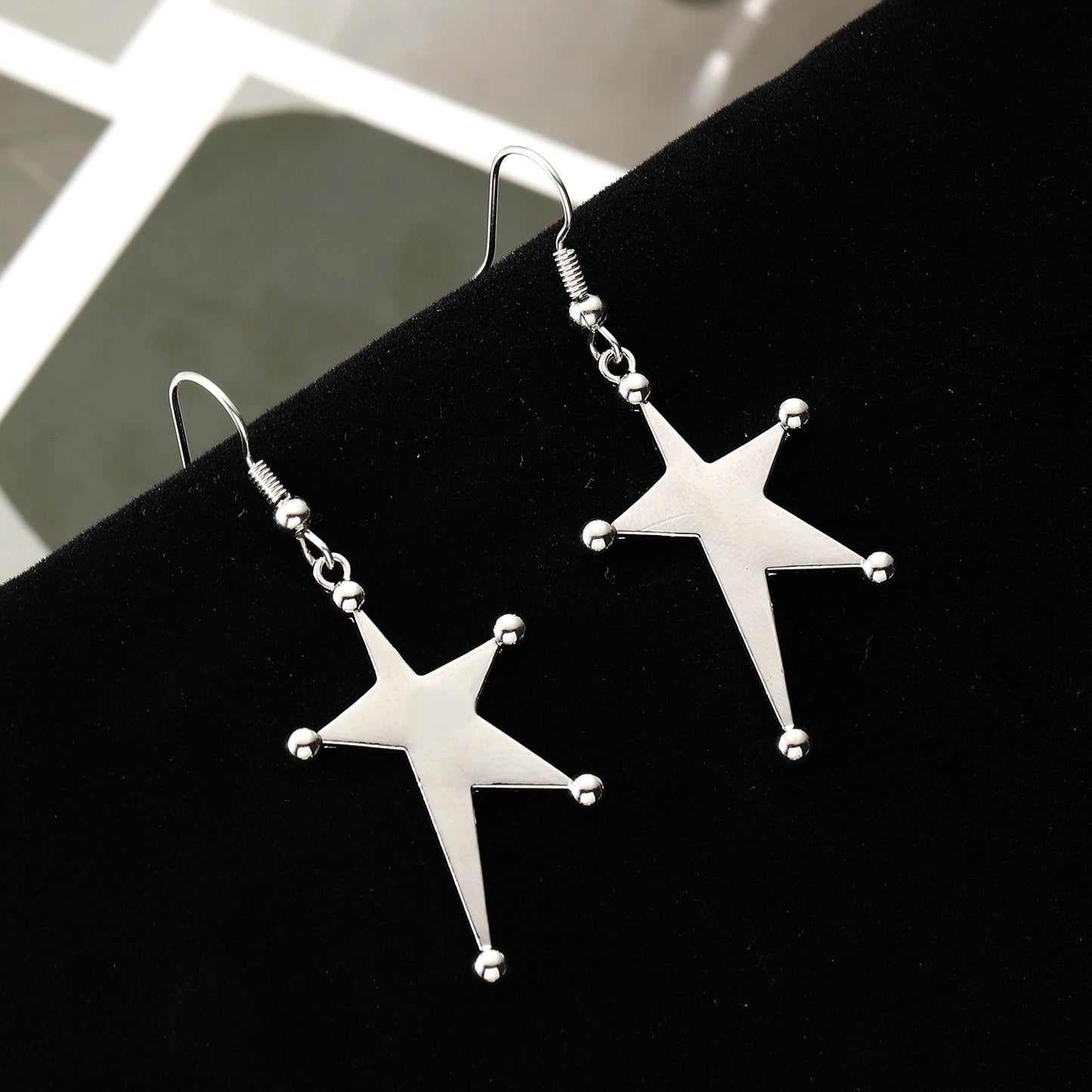 Barbed Stars Gothic Punk Cute Alternative Rings
