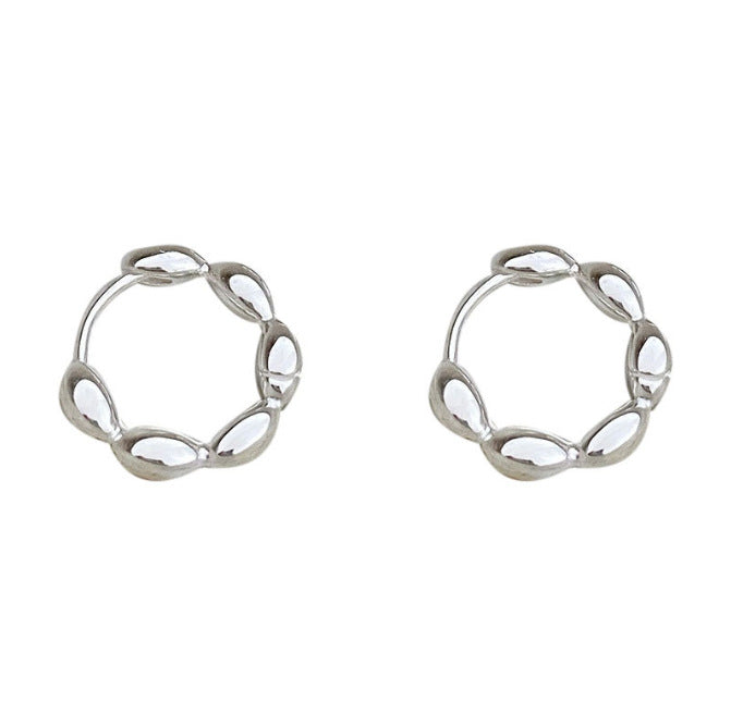 Fashion Metal Female Mori Style Small Ear Buckle