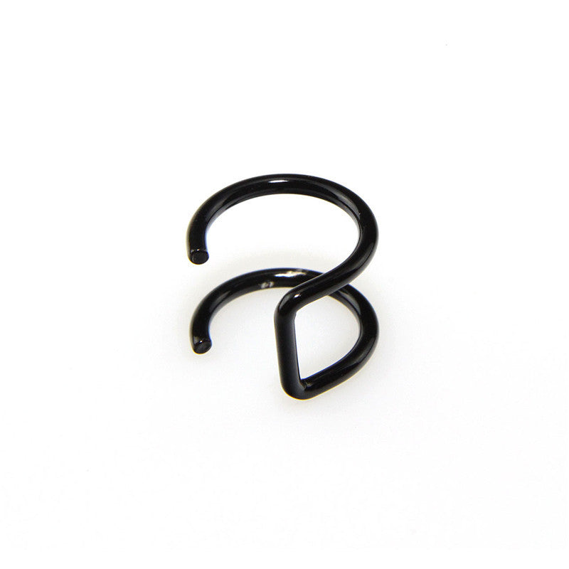 Opening Nose Lip Without Pierced Ears Can Wear Bone Nail Ear Clip