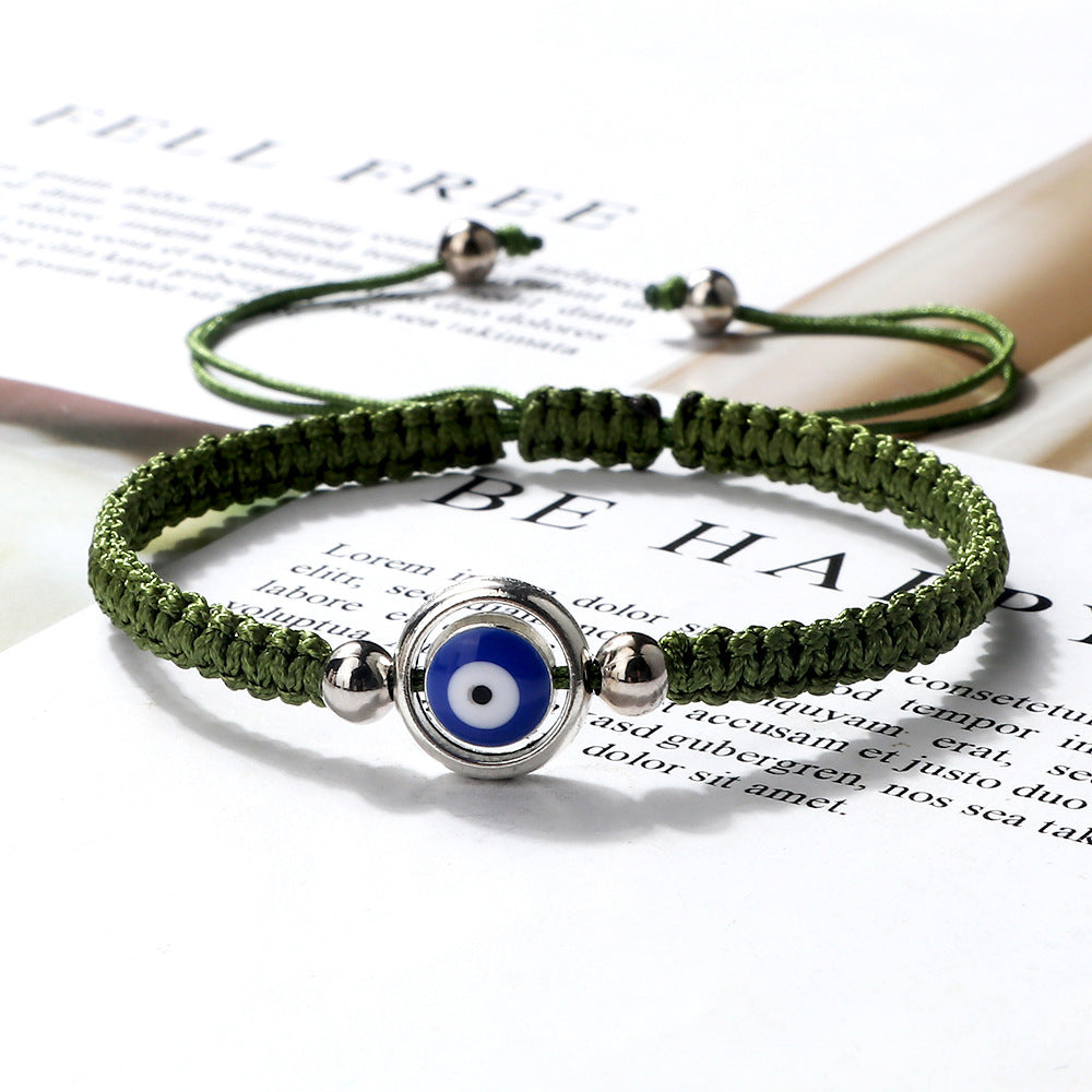 Weave Eye Life Red Rope Beaded Bracelets