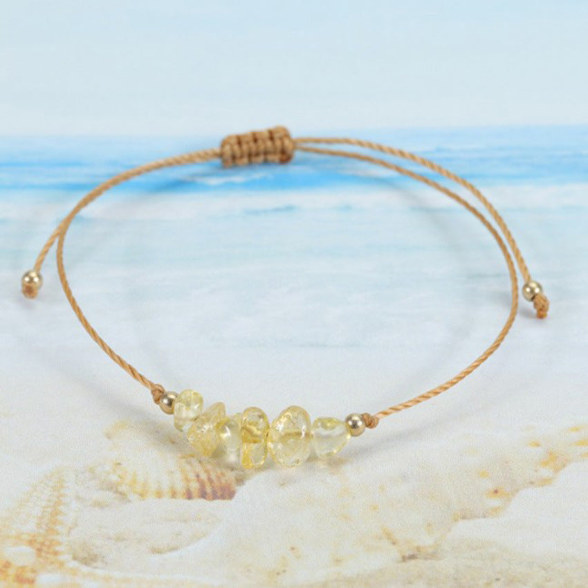 Beach Carrying Strap Irregular Color Rough Bracelets