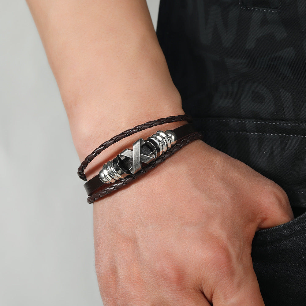 Women's & Men's & And Woven Ethnic Personality Carrying Strap Bracelets